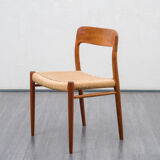 Set of six chairs moeller, denmark, model 75, denmark