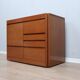 Cabinet bar 4D de la série Angelo Mangiarotti en noyer italien des années 1970