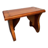 Tabouret repose pieds en bois