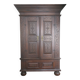 Armoire de ferme en chêne sculpté antique, 1780
