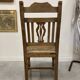 Chaise paysanne ancienne en bois