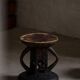 Hardwood stool Tonga (Batonga) carved with geometric patterns, 20th century, 1960s.