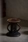 Hardwood stool Tonga (Batonga) carved with geometric patterns, 20th century, 1960s.
