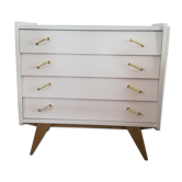 Commode vintage années 50 pieds compas