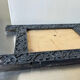 Antique Wooden Picture Frame with flower carvings 42 cm x 19 cm