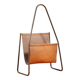 Carl Auböck magazine rack model 3808 leather