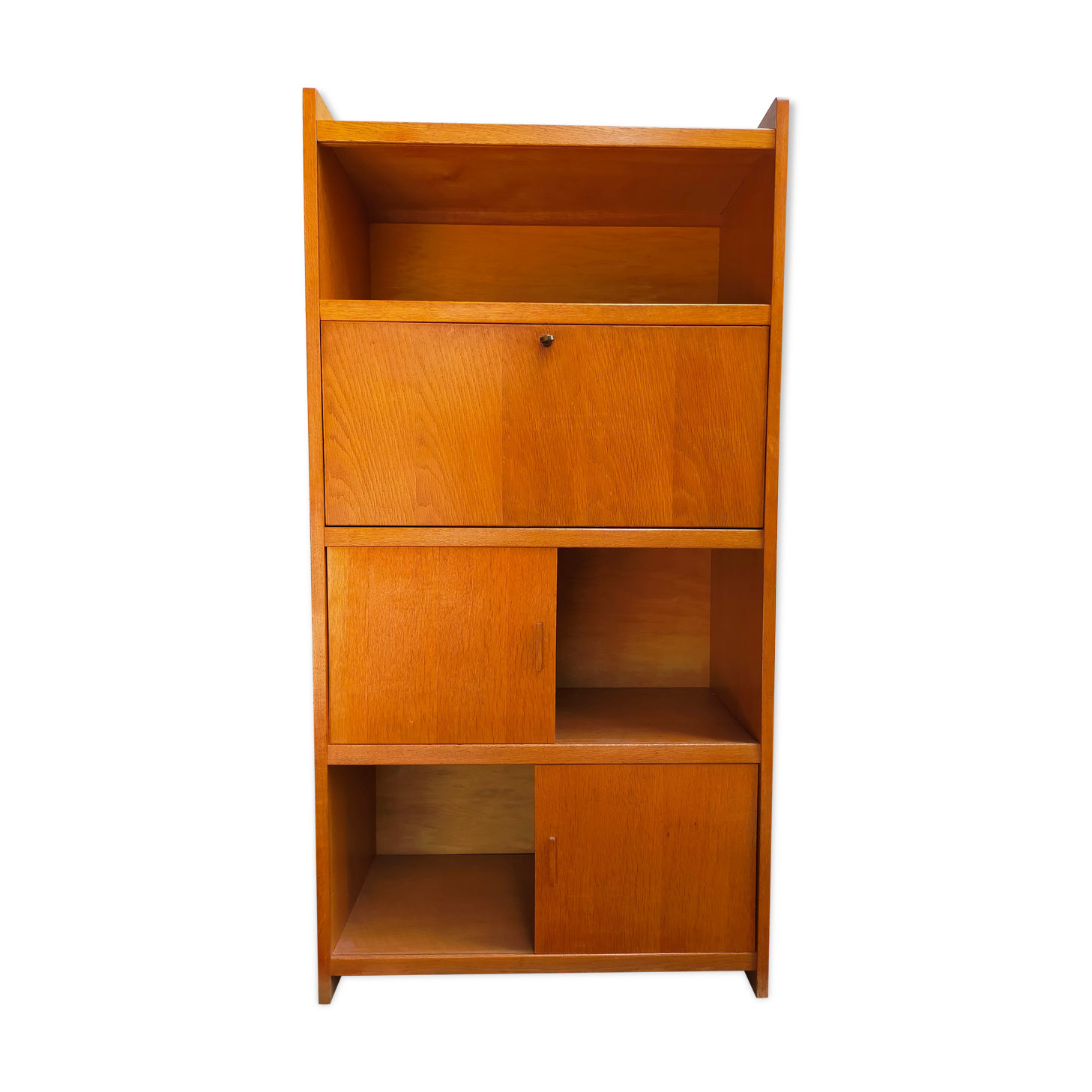Vintage oak secretary
