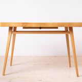 Dining Table with Set of 4 Dining Chairs by Antonin Šuman, Fully Restored