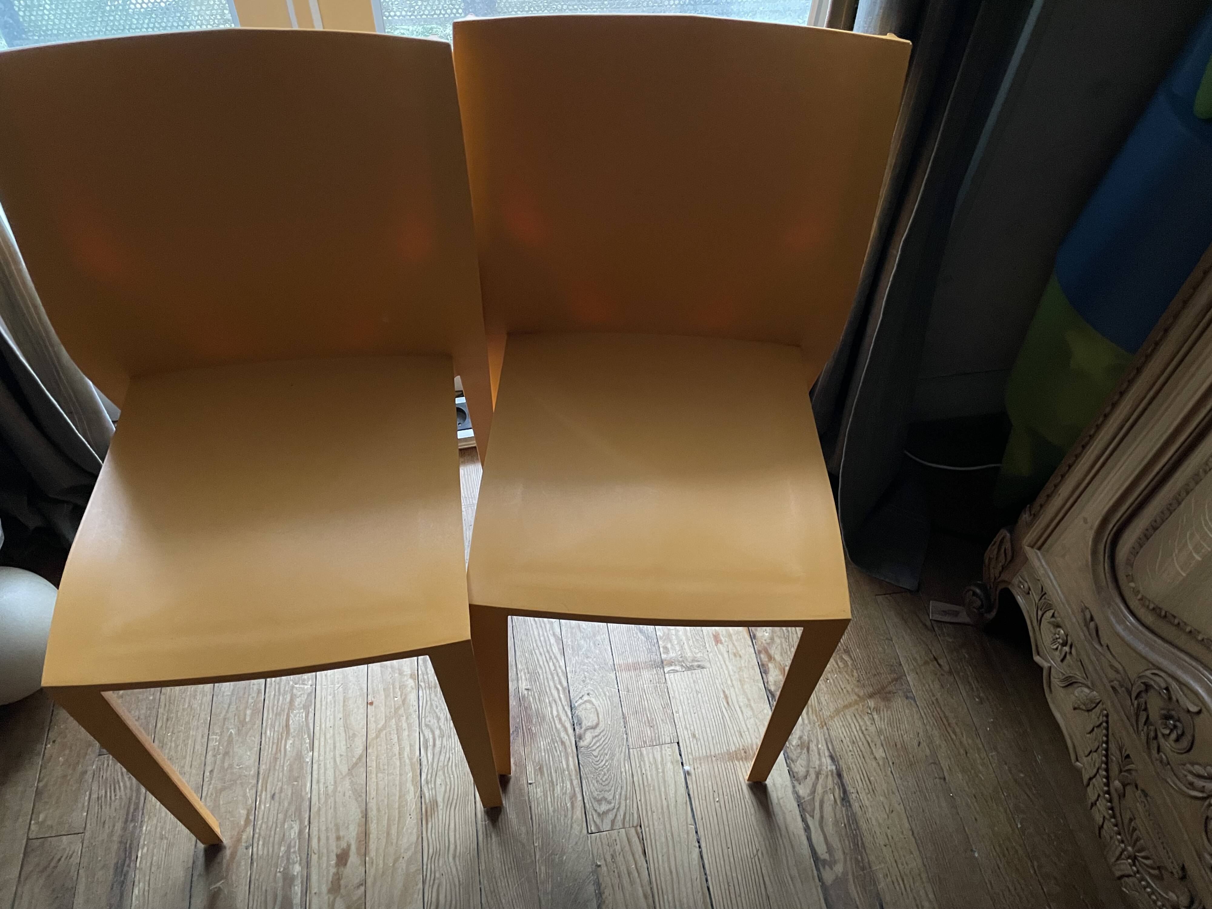 Philippe starck slick slick chairs