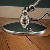 Articulated chrome floor lamp Jieldé design 6 arms
