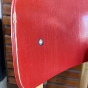 Vintage red Casala children's chair
