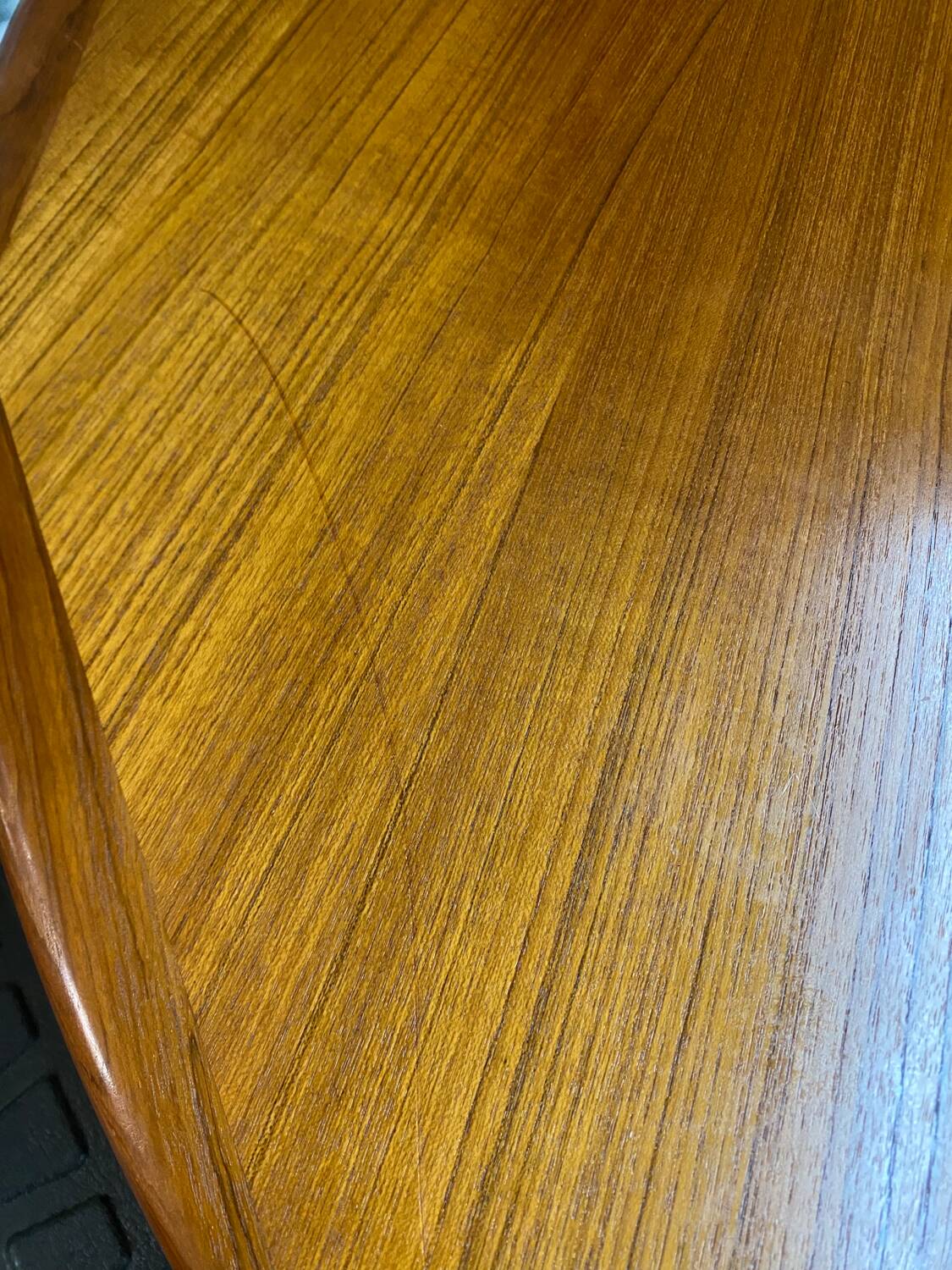 Baumann Scandinavian-style teak dining table, France 1970s