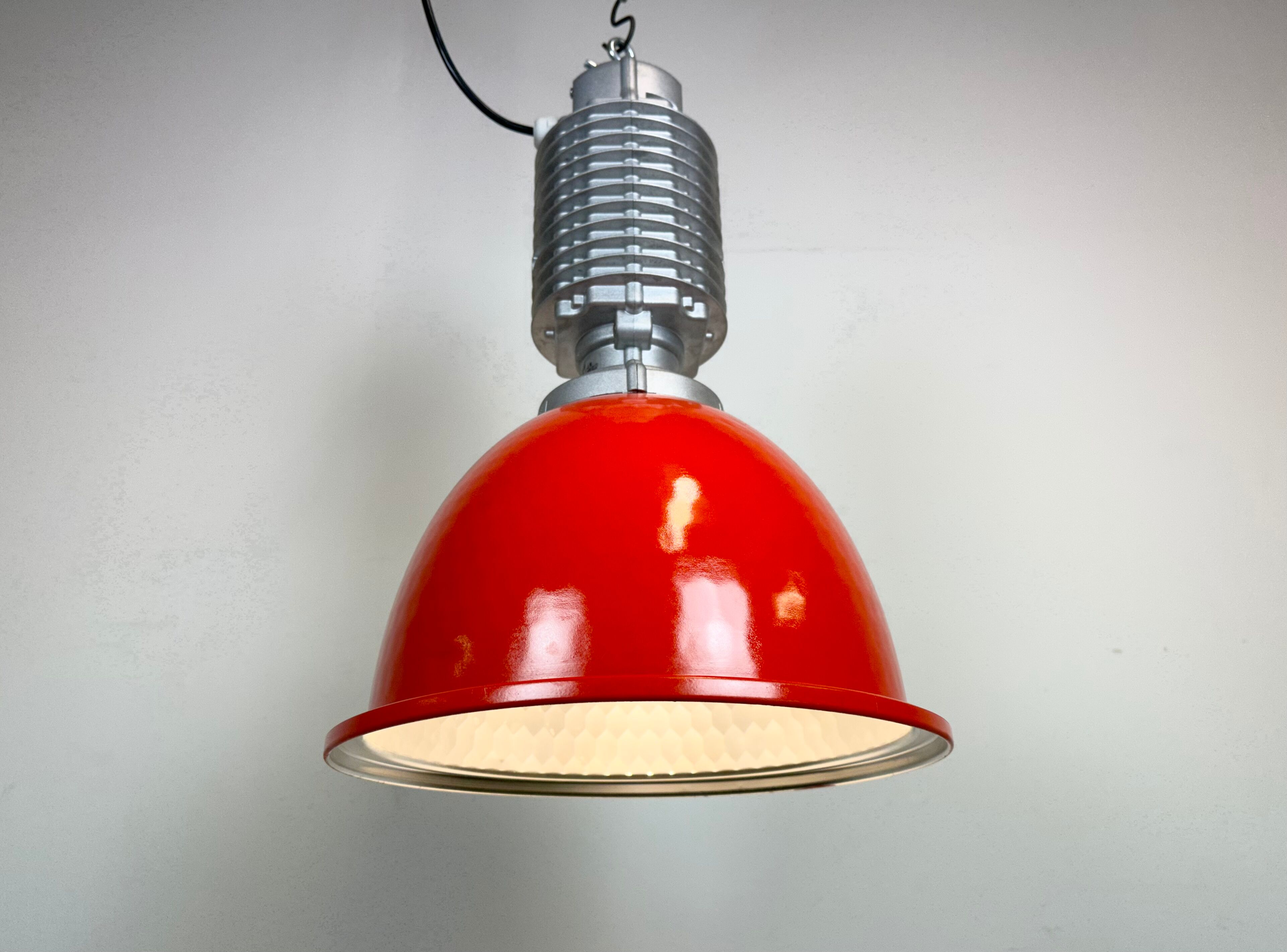 Industrial pendant lamp by charles keller for zumtobel, 1990s