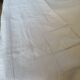 Drap ancien brodé et ajouré