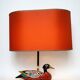 Duck lamp in porcelain Manifattura Porcellane Artistiche Firenze