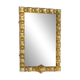 Miroir en laiton brutaliste par le bijoutier Claës E. Giertta (1926-2007), Suède, années 1970