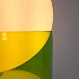 UFO glass globe lamp from Ikea vintage space age dlg by Joe Colombo