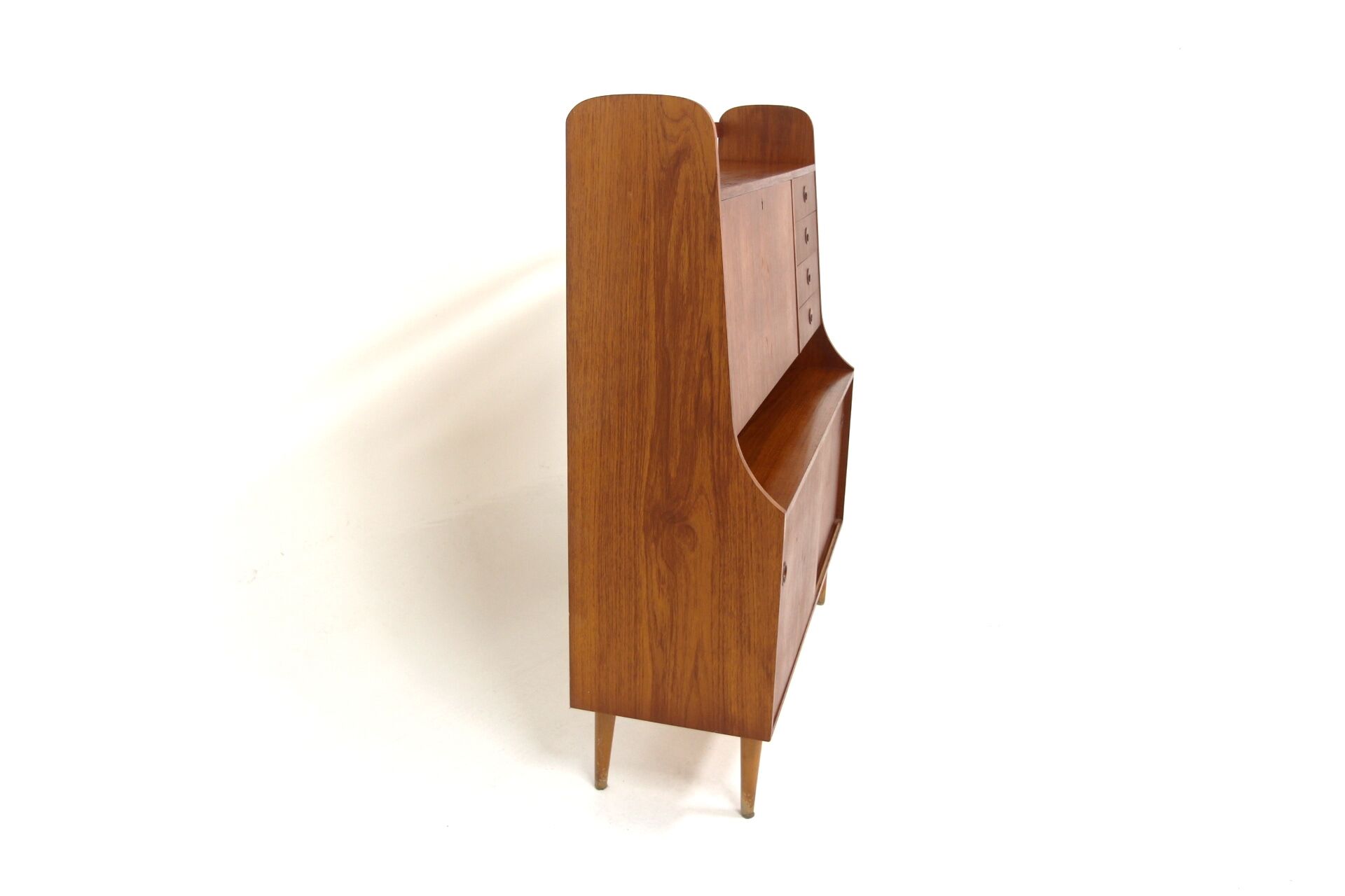 Scandinavian teak secretary, Sweden, 1960