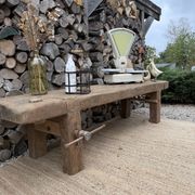 low carpenter's bench / TV cabinet bench