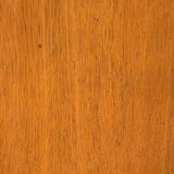 Rattan wardrobe and its compass-legged chest of drawers, 1960