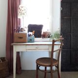 Farm table with a drawer