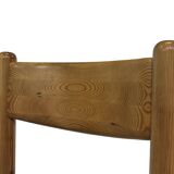 Vintage set of four Pinewood dining chairs Denmark