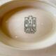 Large fish platter with its sauce boat, annecy model, vintage gien.