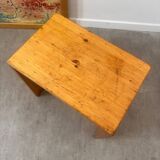 Pine stool - les Arcs - Charlotte Perriand