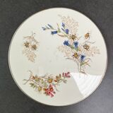Flowery pie dish