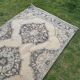 Vintage Turkish hallway rug 119x395 cm