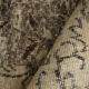 Tapis vintage beige & marron classique, 211x155 cm