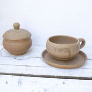Tasse a thé, soucoupe et pot à sucre Rhodaceram
