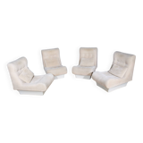 German Sofalette Modular Sofa Set by Otto Zapf for Vitsœ, 1960s, Set of 4