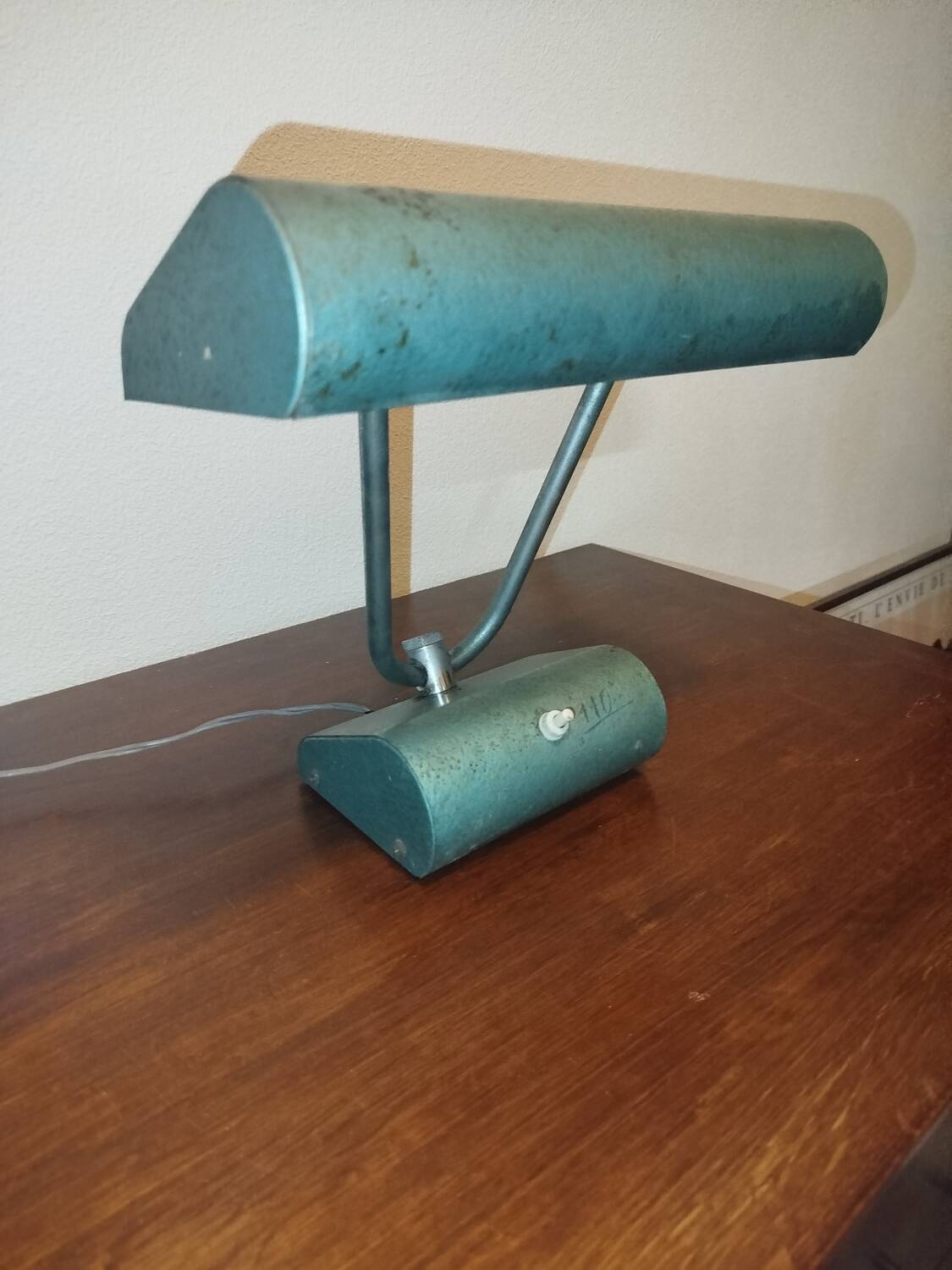 Vintage neon desk lamp – N71 Jumo variant / Eileen Gray style –