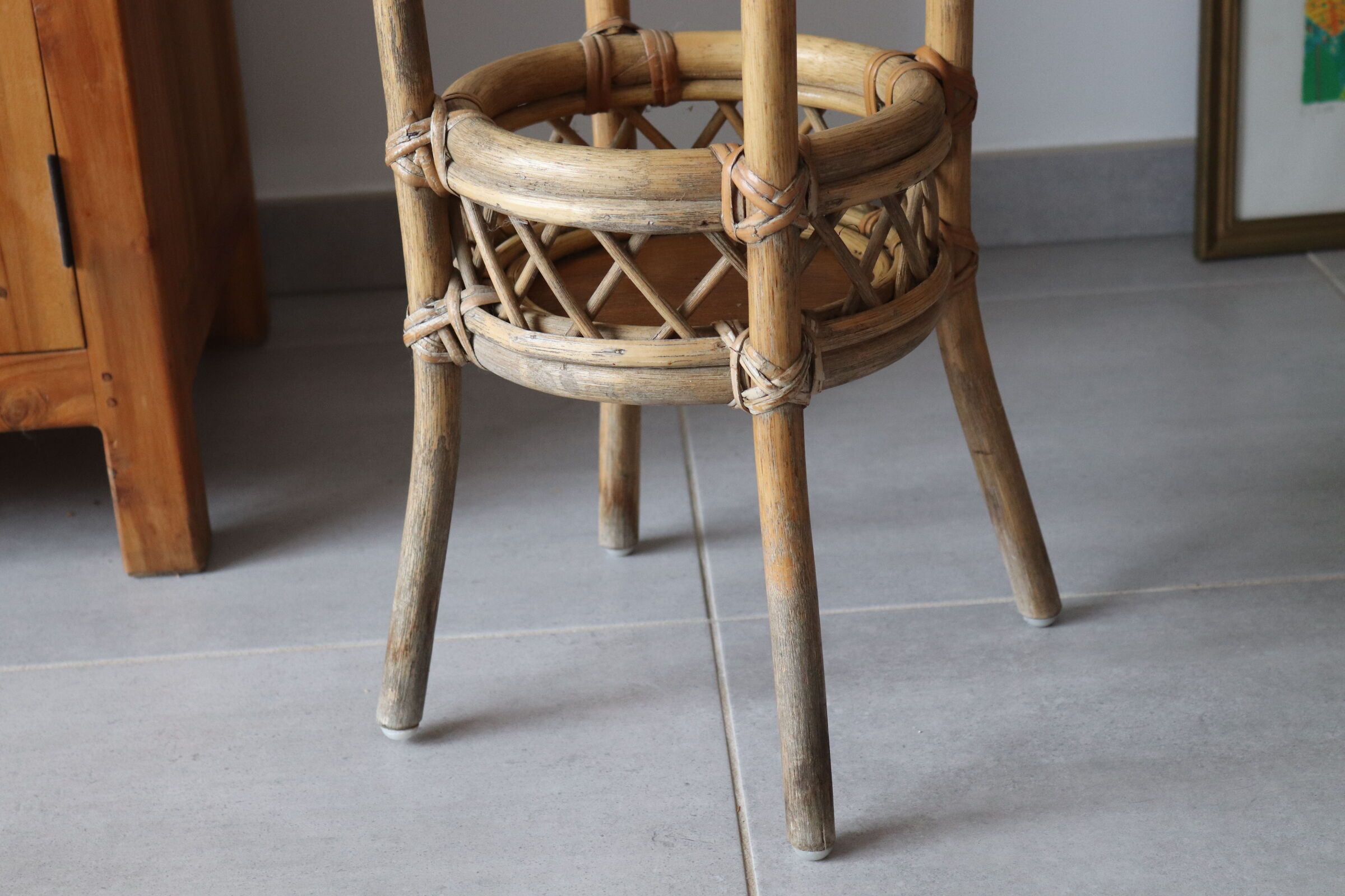 - High rattan harness