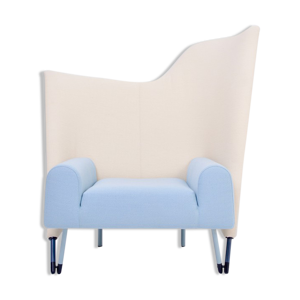 Méridienne rembourrée conçue par Paolo Deganello pour Cassina, années 1980