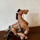 Wooden puppet horse