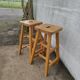 Paire de tabourets de bar