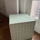 Ceramic cube side table 40x40cm