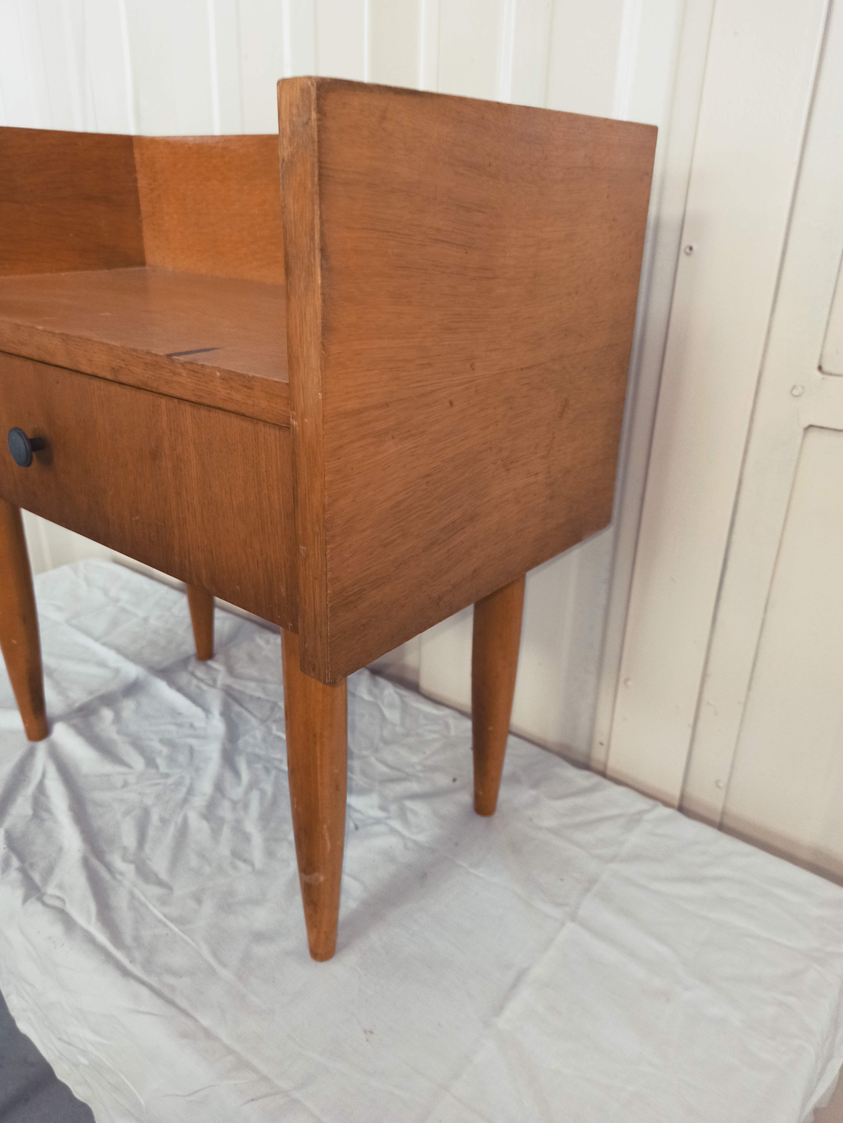 Bedside table, Scandinavian style 50s