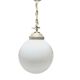 Art Deco pendant lamp, Poland, 1970s