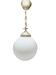 Art Deco pendant lamp, Poland, 1970s