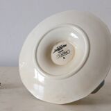 Saucière Sarreguemines, ceramic, Decoration Claude, art deco, 1930, vintage French