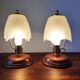 Paire de lampe vintage Italy style art déco