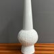 White bisuit ceramic vase by KPM 1960s