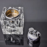 Briquet glaçon par Antonio Imperatore, verre de murano, italie, 1970