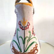 Zoomorphic ceramic pitcher design 70s