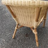 Children's wicker chair