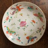 Plate, porcelain pink family, China, XIXth