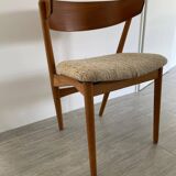 4 Helge Sibast dining chairs model 7, 1953